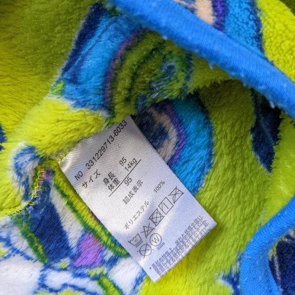 Japan Toy Story House Coat Hanten Buzz Lightyear 3 Years Old 3T Vest - Picture 7 of 7